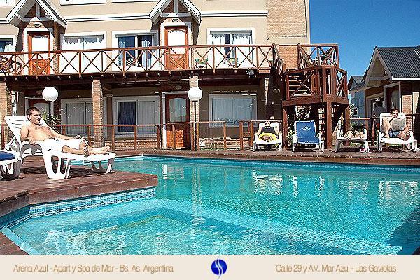 Arena Azul Apart & Spa De Mar Las Gaviotas Exterior foto